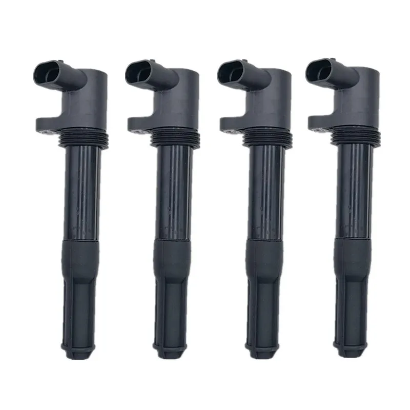 

4PCS For Alfa Romeo Mito Fiat 500 Bravo Doblo Ducato Idea Panda Punto Stilo Lancia Musa Ypsilon 1.2 1.4 Ignition Coil 46777288