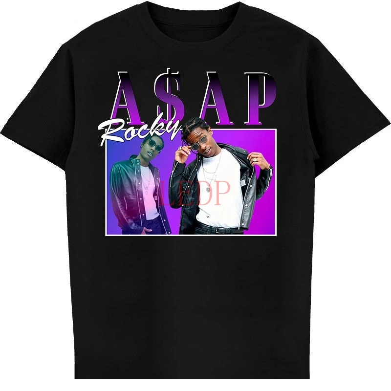 

A$AP ASAP Rocky rapper - BLACK T-shirt