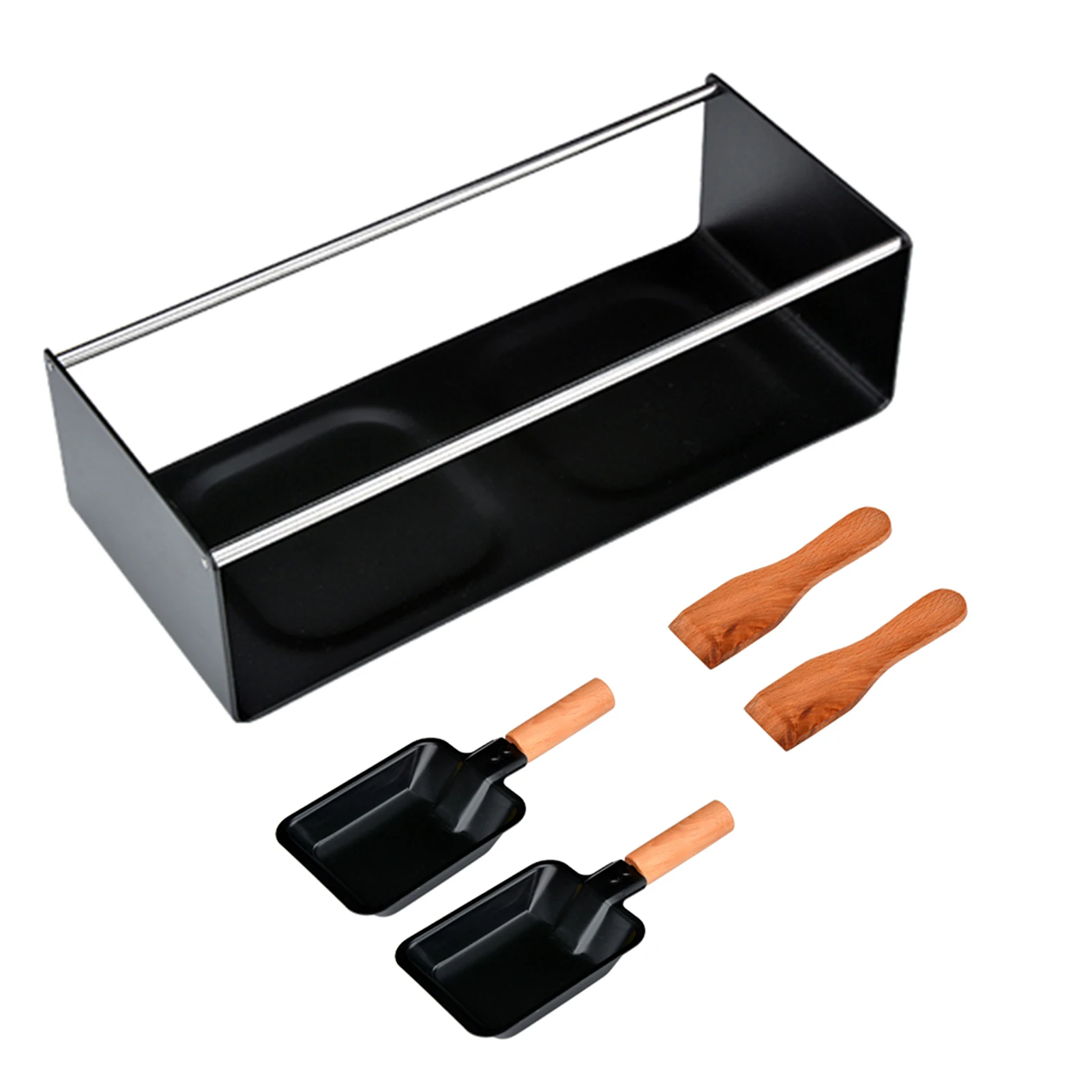 

Portable Cheese Raclette Grilling Tool High Quality Metal Candlelight Raclette for Outdoor Camping Picnic