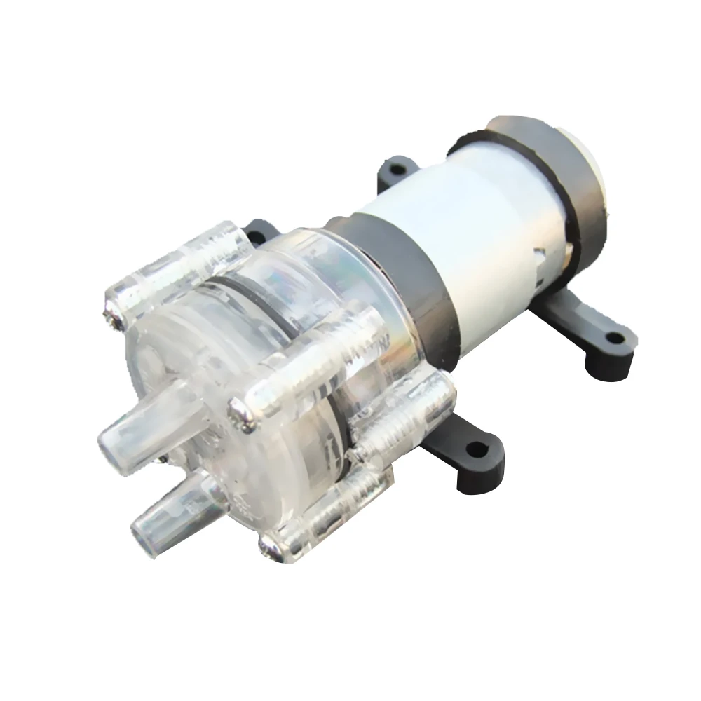 

Mini Micro Water Pump High Temperature Resistance 385 DC 6V-12V 100 Degrees Celsius Diaphragm Water Pump Vacuum Pump