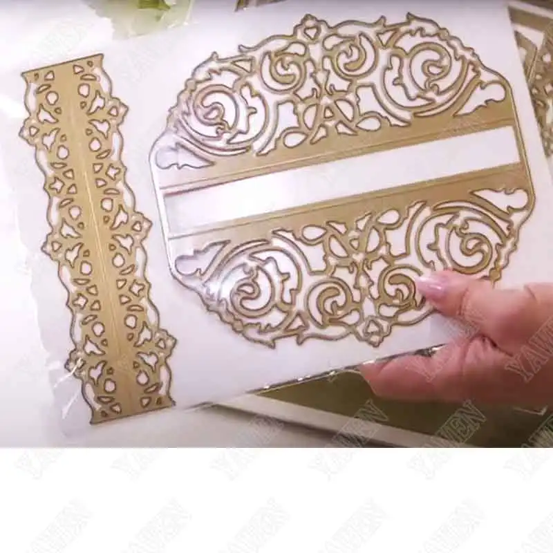 

Exquisite Pattern Metal Cutting Die New Arrival 2022 Diy Molds Scrapbooking Paper Making Cuts Crafts Template Handmade Card