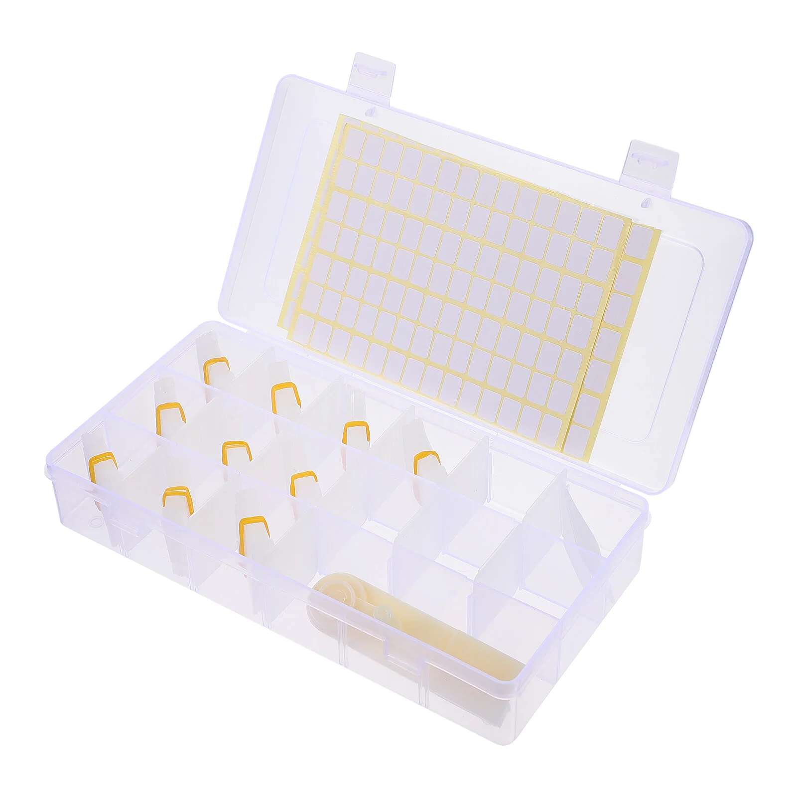 

Embroidery Beads Organizer Plastic Go Containers Sewing Tools DIY Cross Stitch Case Applique Storage Organizer Decals