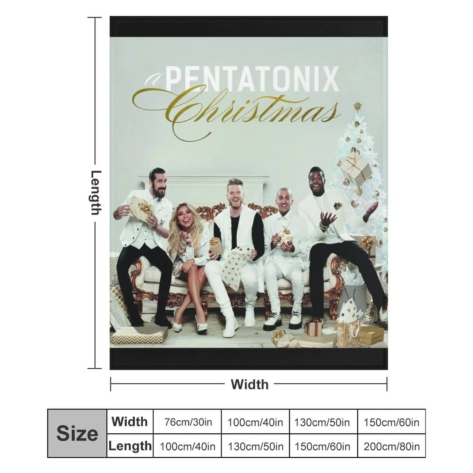 Рождественское одеяло Pentatonix