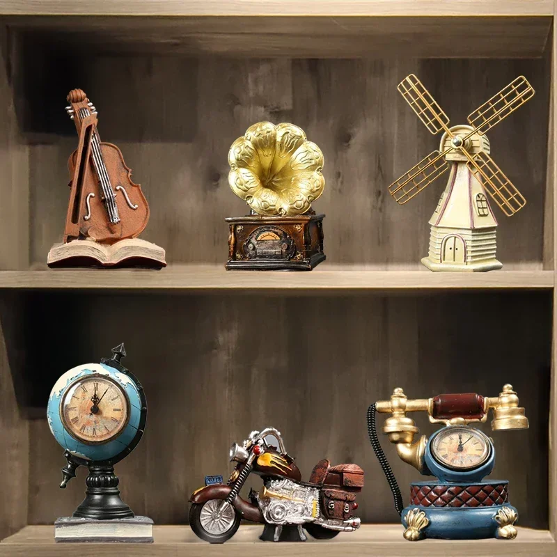 Полимерный креативный телефон в европейском стиле для скрипки золотой лось