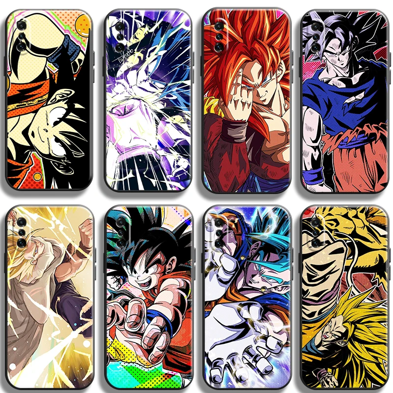 

Japan Anime Dragon Ball Phone Case For Xiaomi Note 10 Pro Lite 10 Pro Lite Original Unisex Smartphone Funda Shell Black