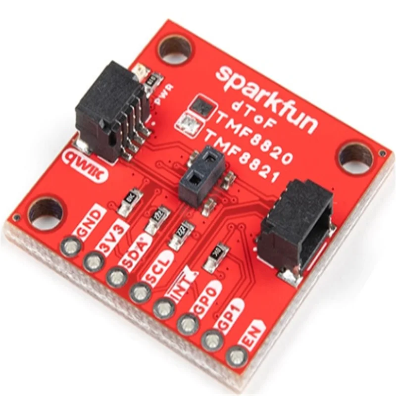 

Qwiic dToF Imager - TMF8821 SEN-19037