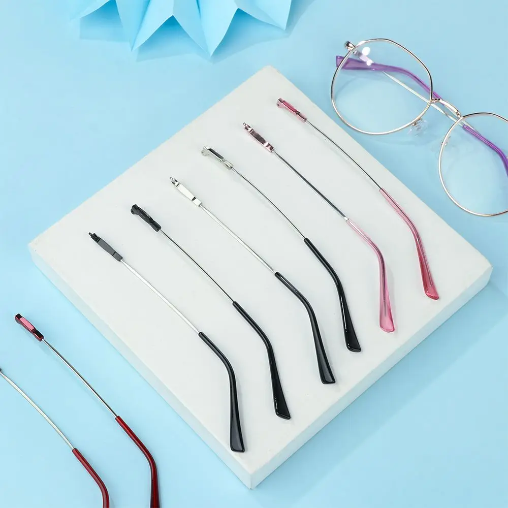 

1 пара Противоскользящих сменных ножек для очков, универсальные аксессуары для очков, металлические ножки, инструмент для ремонта 138 мм, Нов...