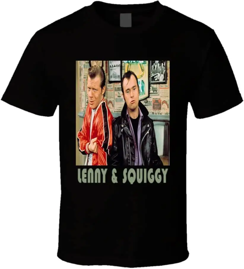 Футболка Ленни и Squiggy Michael McKean and David Lander Laverne Shirley Comedy TV Show Sitcom Fan