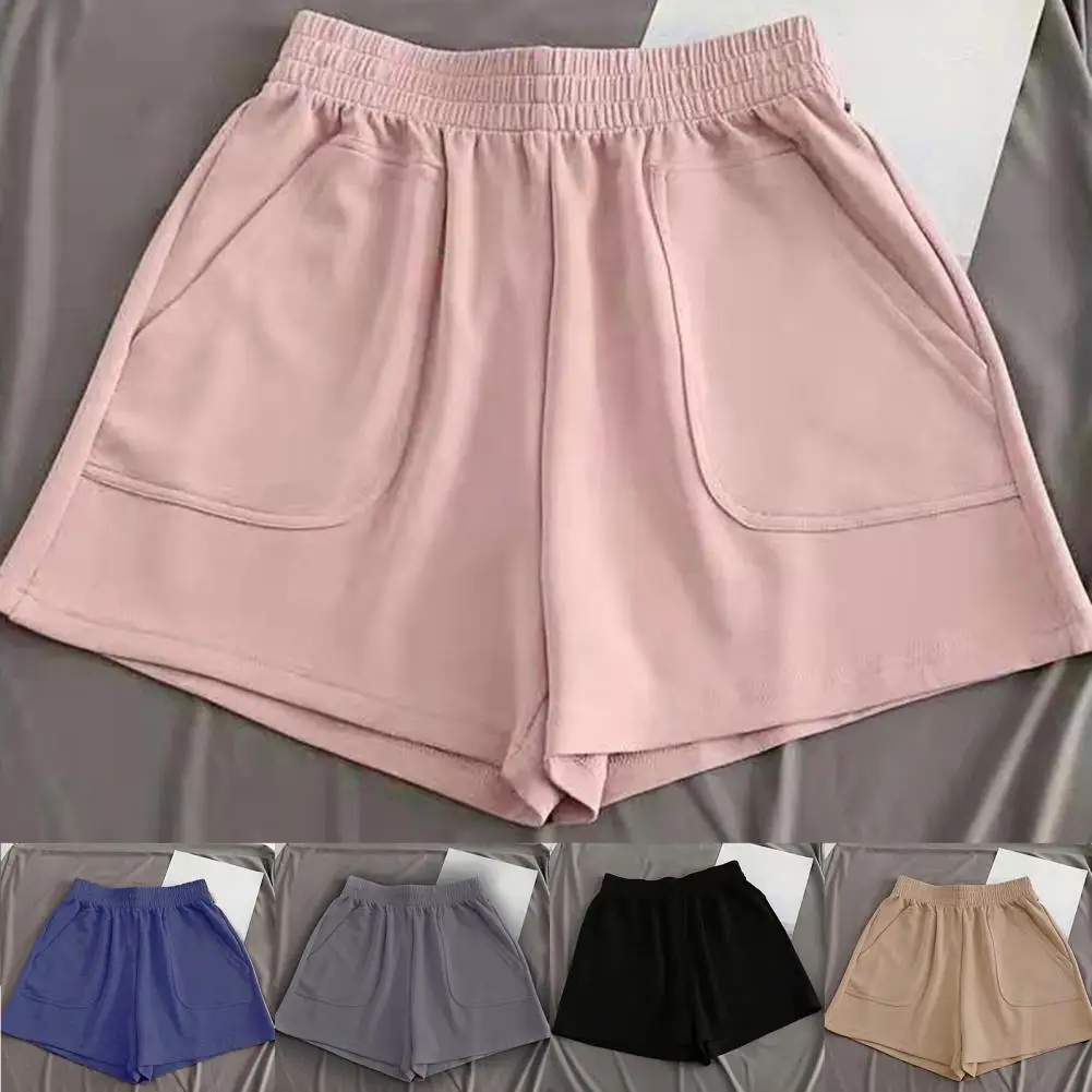 

Trendy Summer Trousers Comfortable Clothes Lady Shorts Anto-pilling Summer Shorts