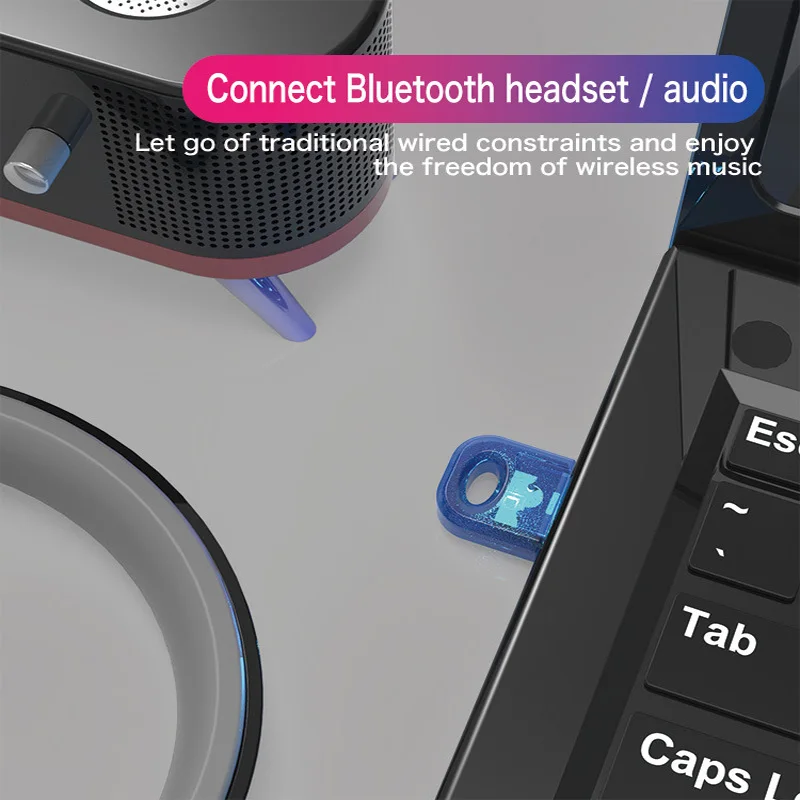 USB Bluetooth передатчик адаптер Bluetooth-совместимый для компьютера приемник ноутбука