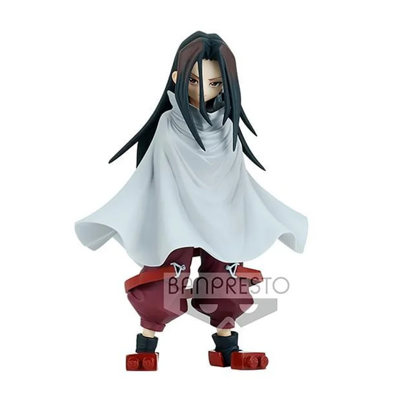 

Аниме Подлинная Статуэтка шамана Кинг Асакура Хао экшн-фигурки коллекционные модели украшения детские игрушки