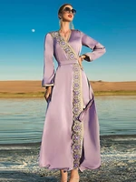 ramadan kaftan dubai abaya islam pakistan muslim arabic long modest dress turkey african dresses for women robe femme musulmane