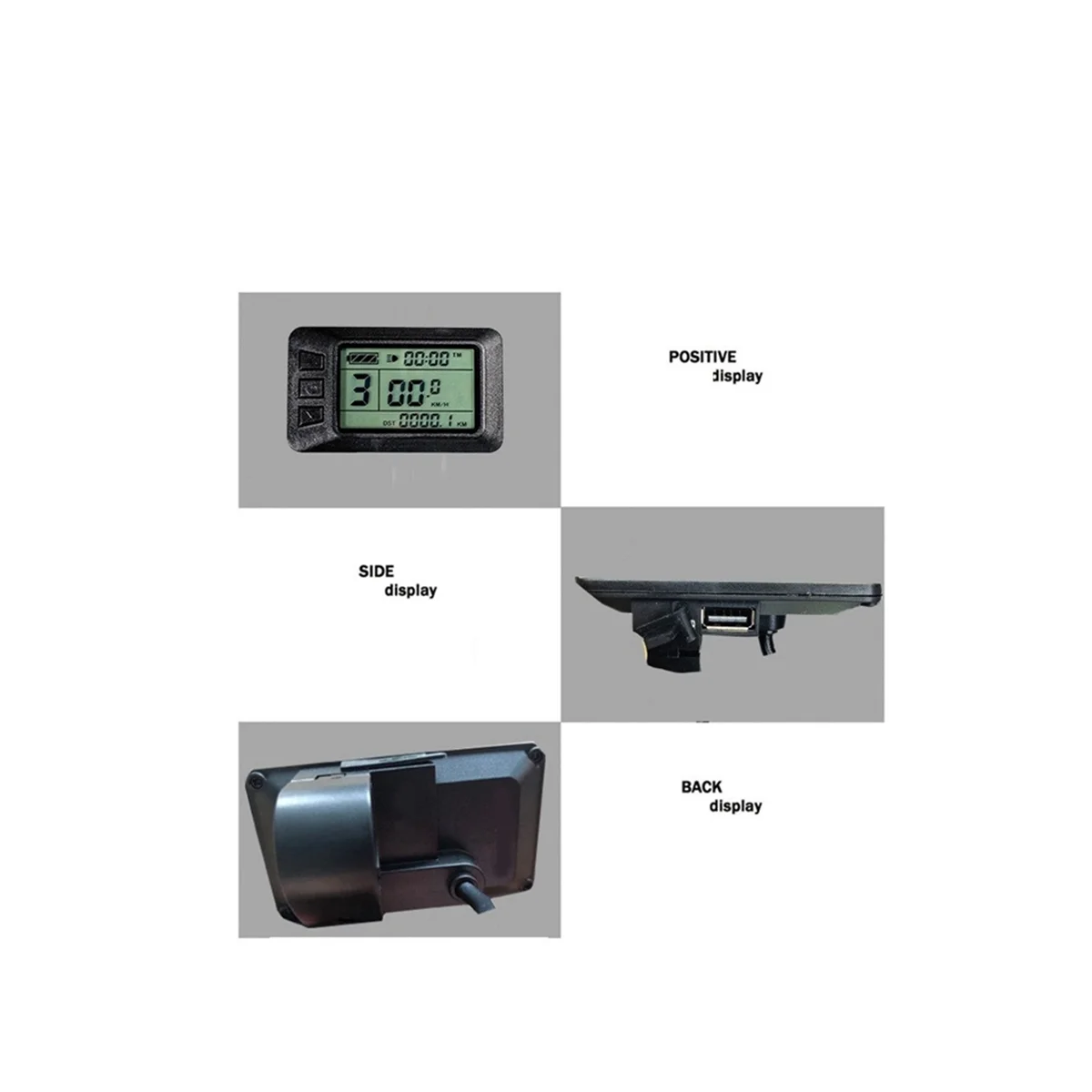 Комплект контроллера синусоидальной волны KT 30A ЖК-дисплей LCD7U подходит для