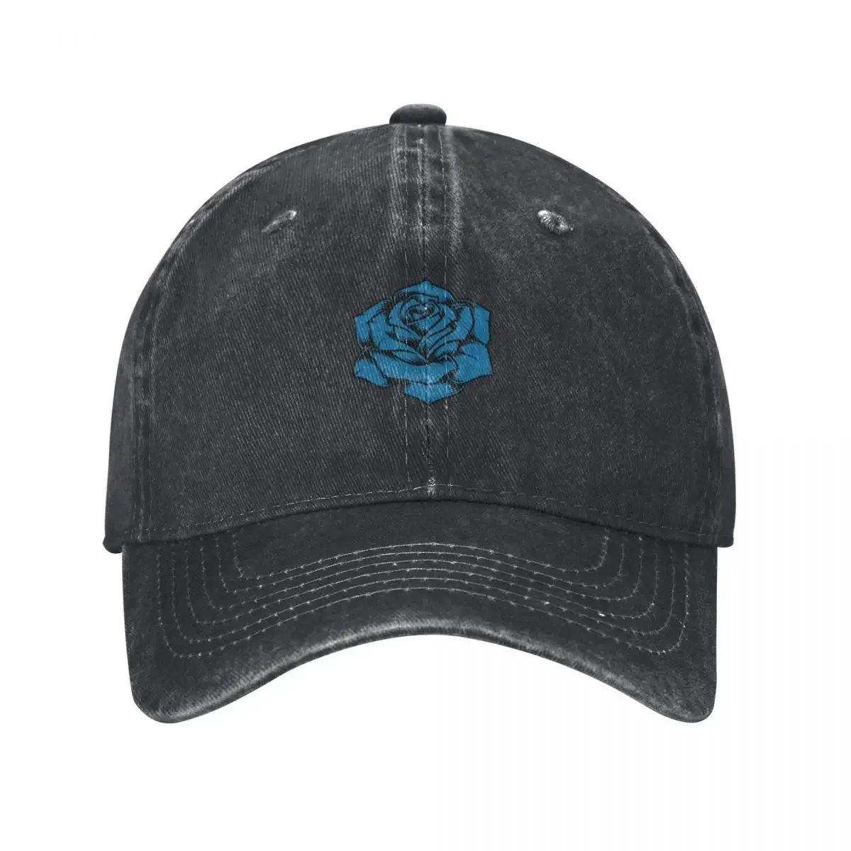 Фото Бейсбольная кепка Ado Blue Rose, кепка-тракер, военная тактическая кепка, черная, для косплея, для гольфа, женская и мужская №1