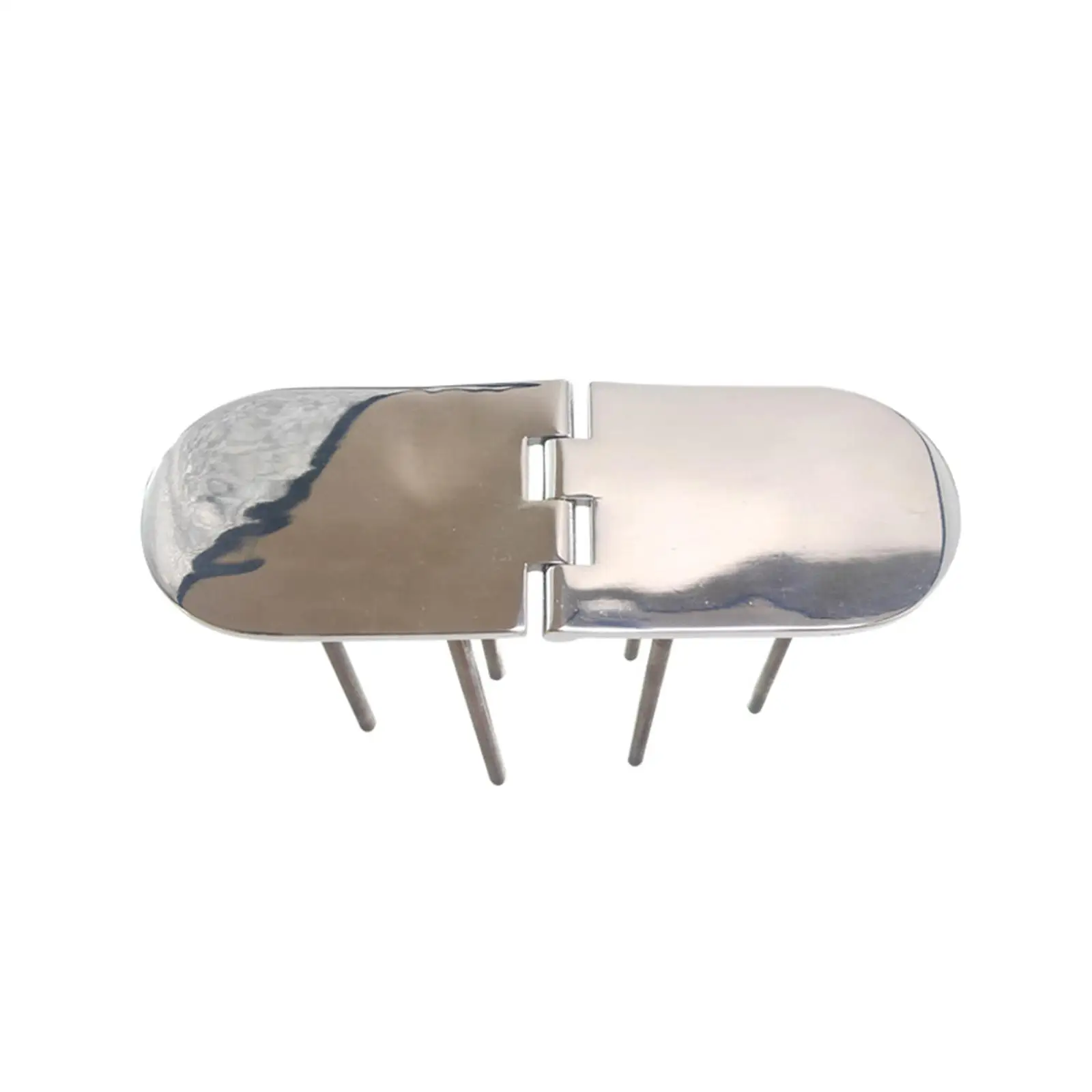 

Boat Hinge with 6Pcs 1.5cm Length Screws Bolts Easy to Install Marine Hinge