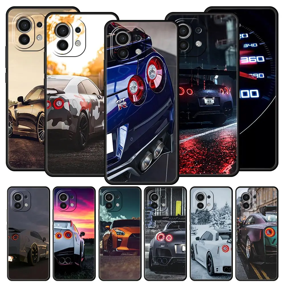 

Phone Case For Xiaomi 13 12 11 Lite 12T 11T 10T 9T Mi Poco M4 M3 X4 X3 Pro F4 F3 GT 5G Cover Silicone Shell Coque GTR Sport Car