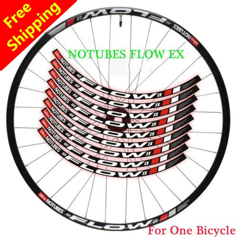 

Mountain Bike Stickers for Stan's NOTUBES FLOW EX fit for 26 27.5 29 inch MTB Bicycle Racing Cycling Wheels Decals Free Shipping