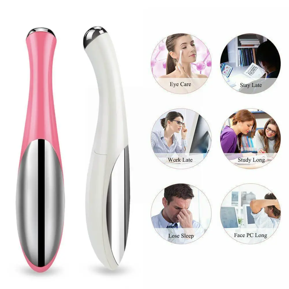 

Women Eye Massage Beauty Instrument DC1.5V ABS Face Lifting Roller Color Device Massager 2 Microcurrent Facial Microcurrent A7K3