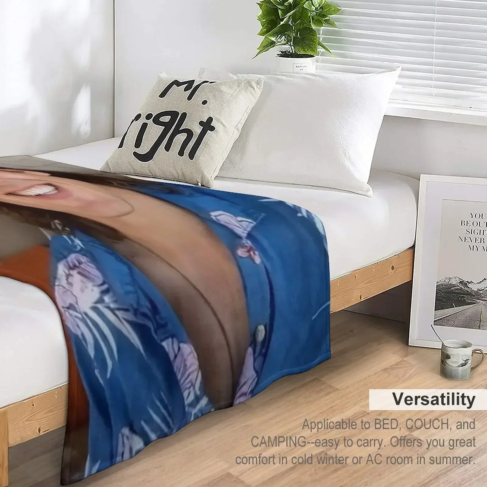 Новое одеяло Charlie Gillespie Nap персонализированные подарочные одеяла