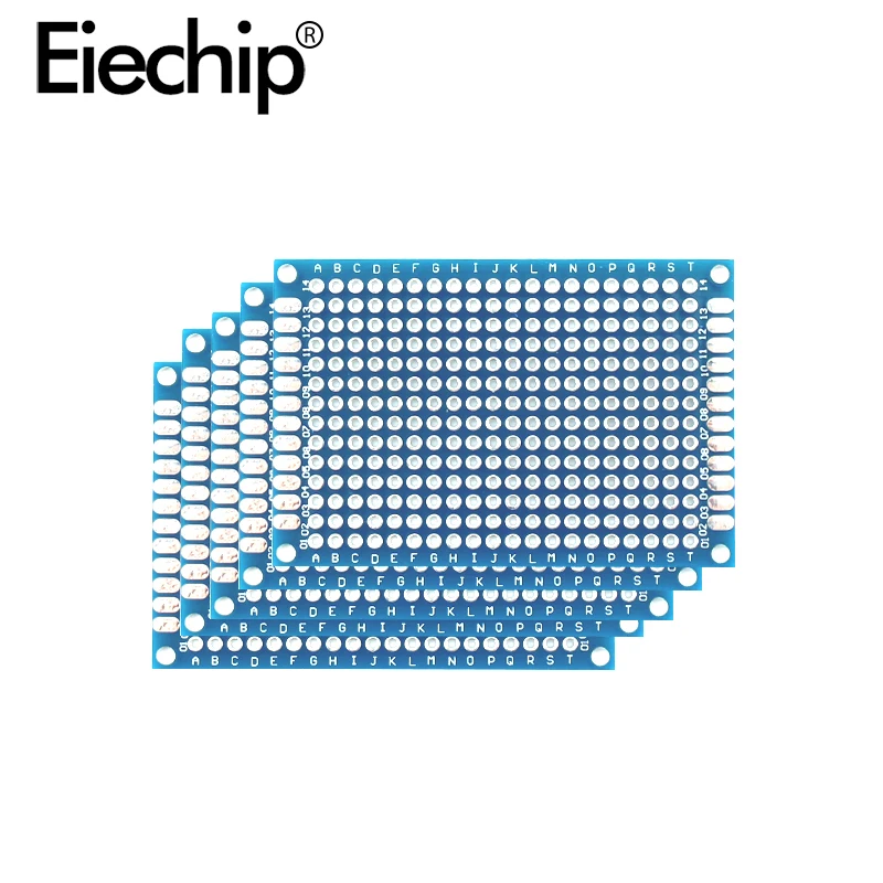 10pcs/lot 4x6cm Double Side PCB Board Universal Copper Prototype Board Experimental Development Plate DIY Electronic Soldering