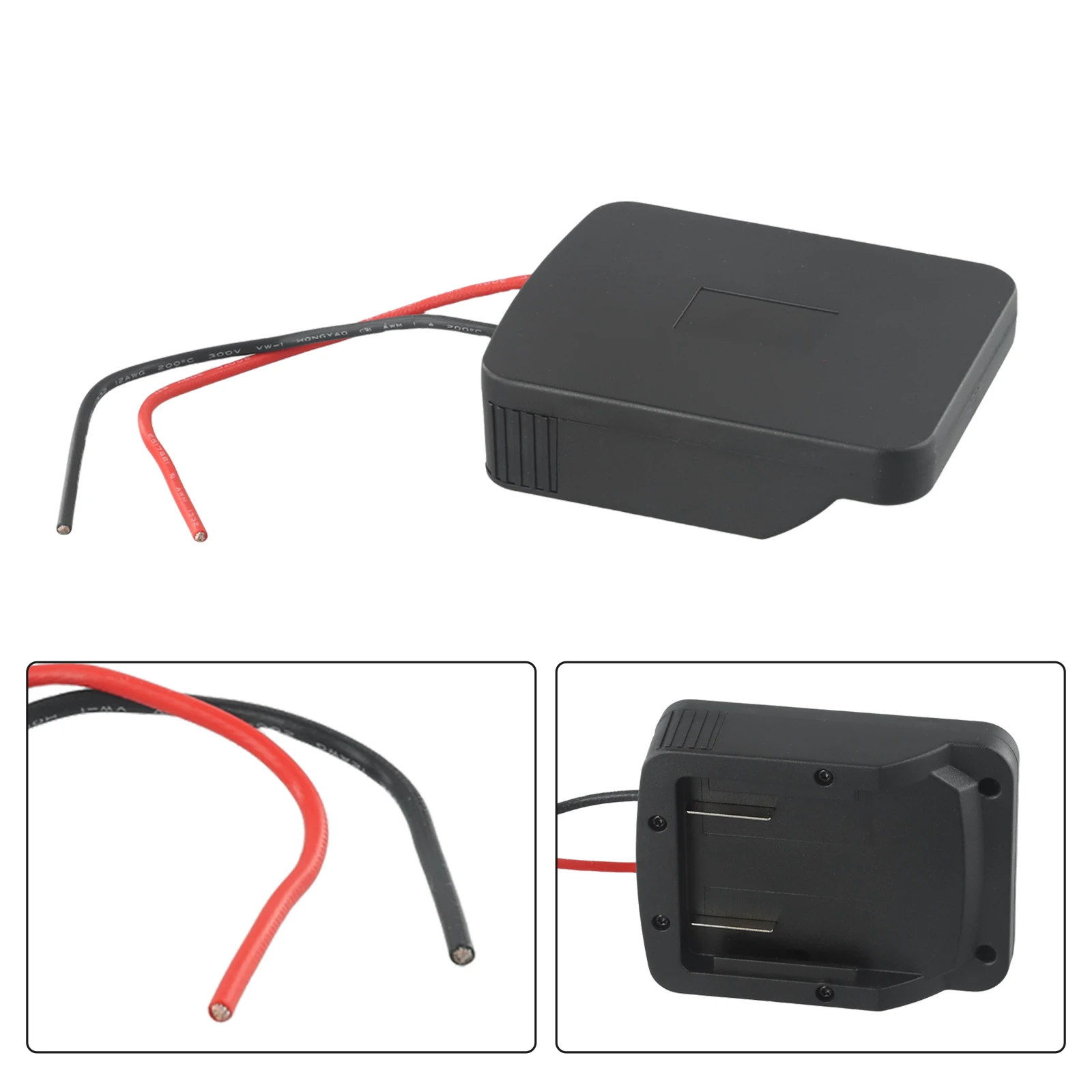 Простой в установке адаптер для аккумулятора черный 12 AWG 625459000 BS18 LT Metabo18V 625367000 SB18