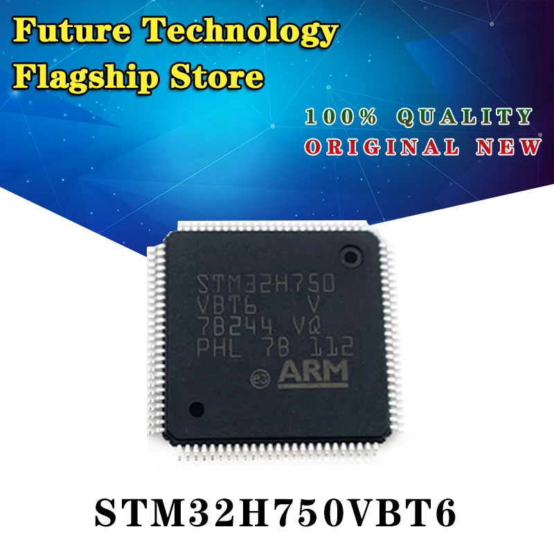 

Nuevo original STM32H750VBT6 TR IC MCU 32BIT 128KB FLASH 100LQFP