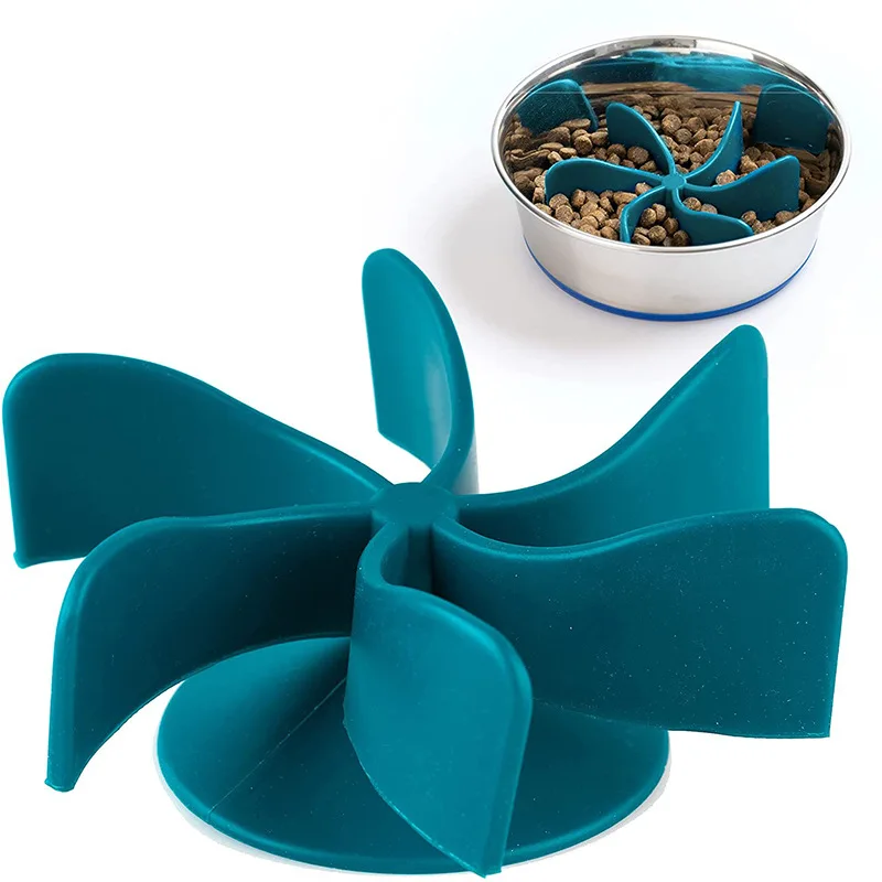 

Pet dog universal sucker spiral slow feeder promotes healthy eating by slowing down the digestion of pet food, pet food basin