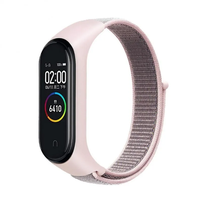 

Nylon Strap For Xiaomi Mi Band 4/5/6/7 Bracelet Wristband Sports Breathable Bracelet For Miband 4/5/6/7 Replacement Correa Strap