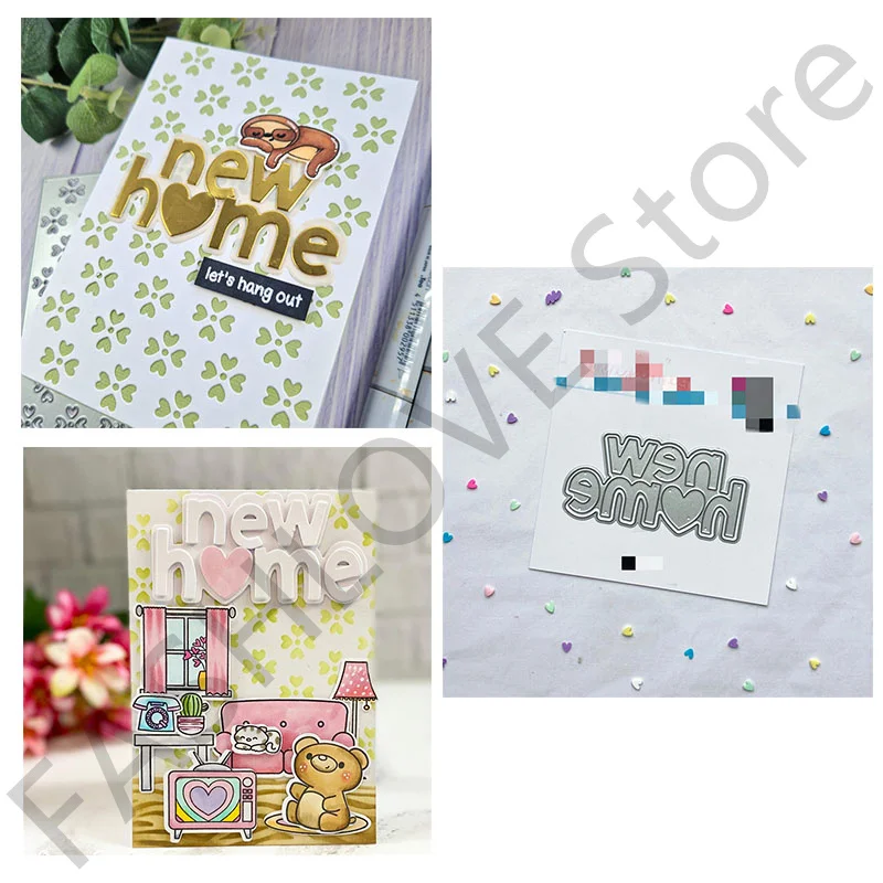 

Letter style stencils metal cutting stencils and clear stamps digital style for scrapbooking paper card decoration hand crafts