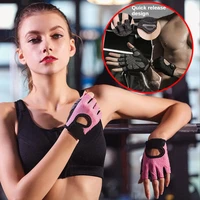 cycling gloves fitness gloves gym weightlifting yoga bodybuilding training thin breathable non slip half finger gloves