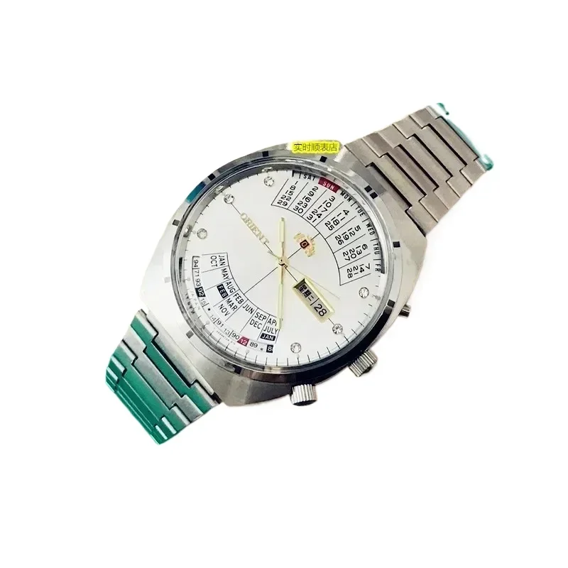 Механические автоматические часы Oriental Double Lion с вечным календарем