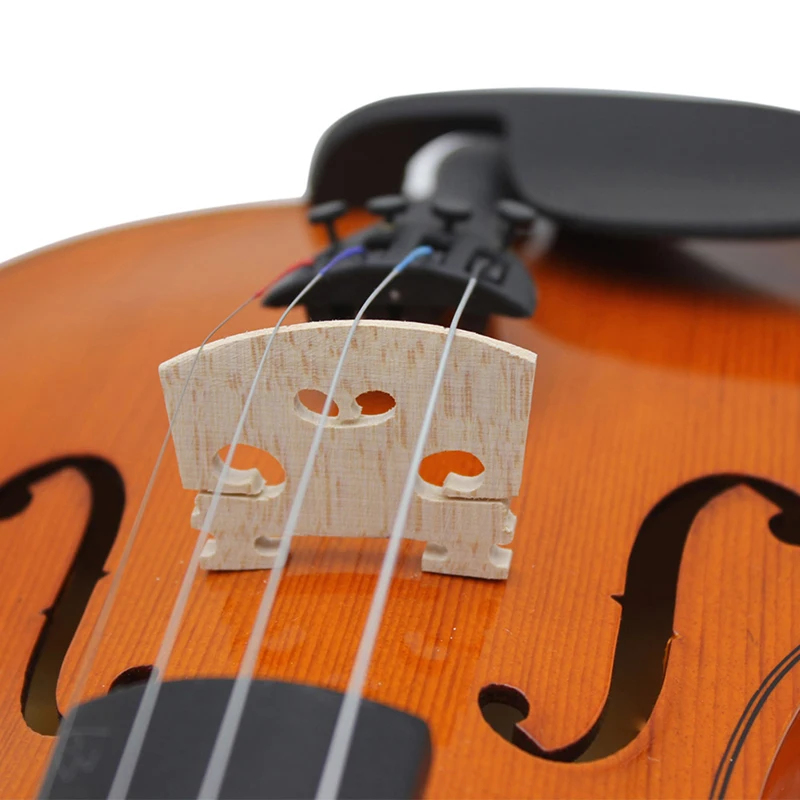 

2Pcs Violin Bridges Fiddle Maple Wood for 4/4-3/4 1/2 1/4 1/8 Size Instrument Accessories Violin Strings Bridge Part Tools