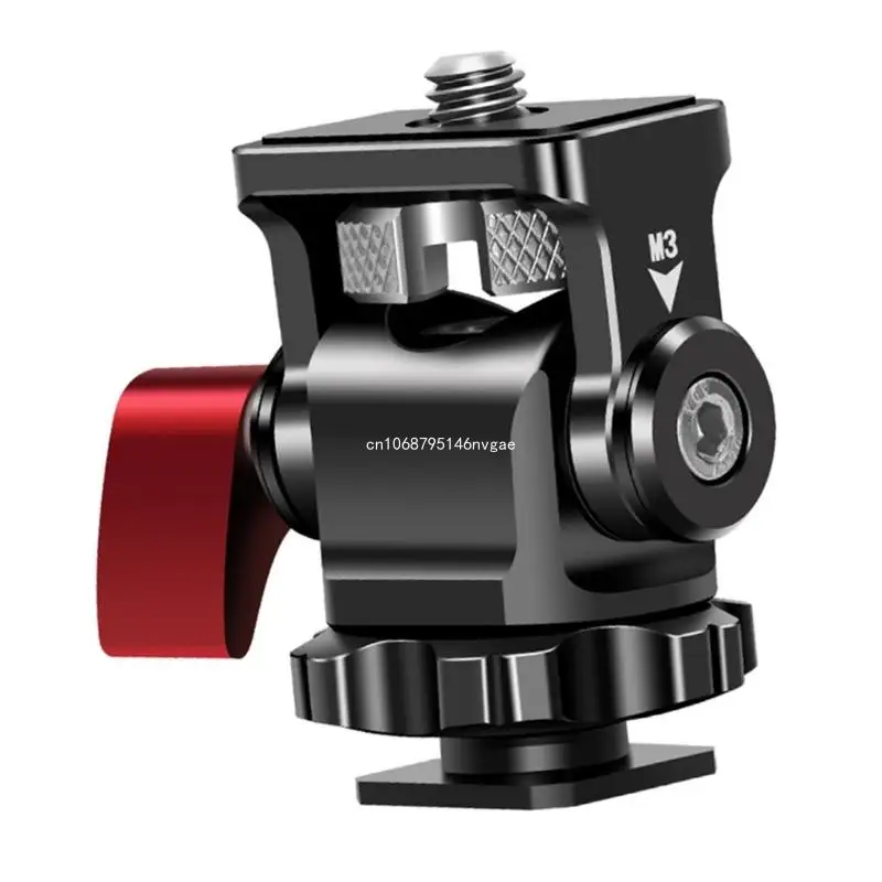 Поддержка мониторов для камер 1/4 дюйма с креплением холодного башмака поворот на