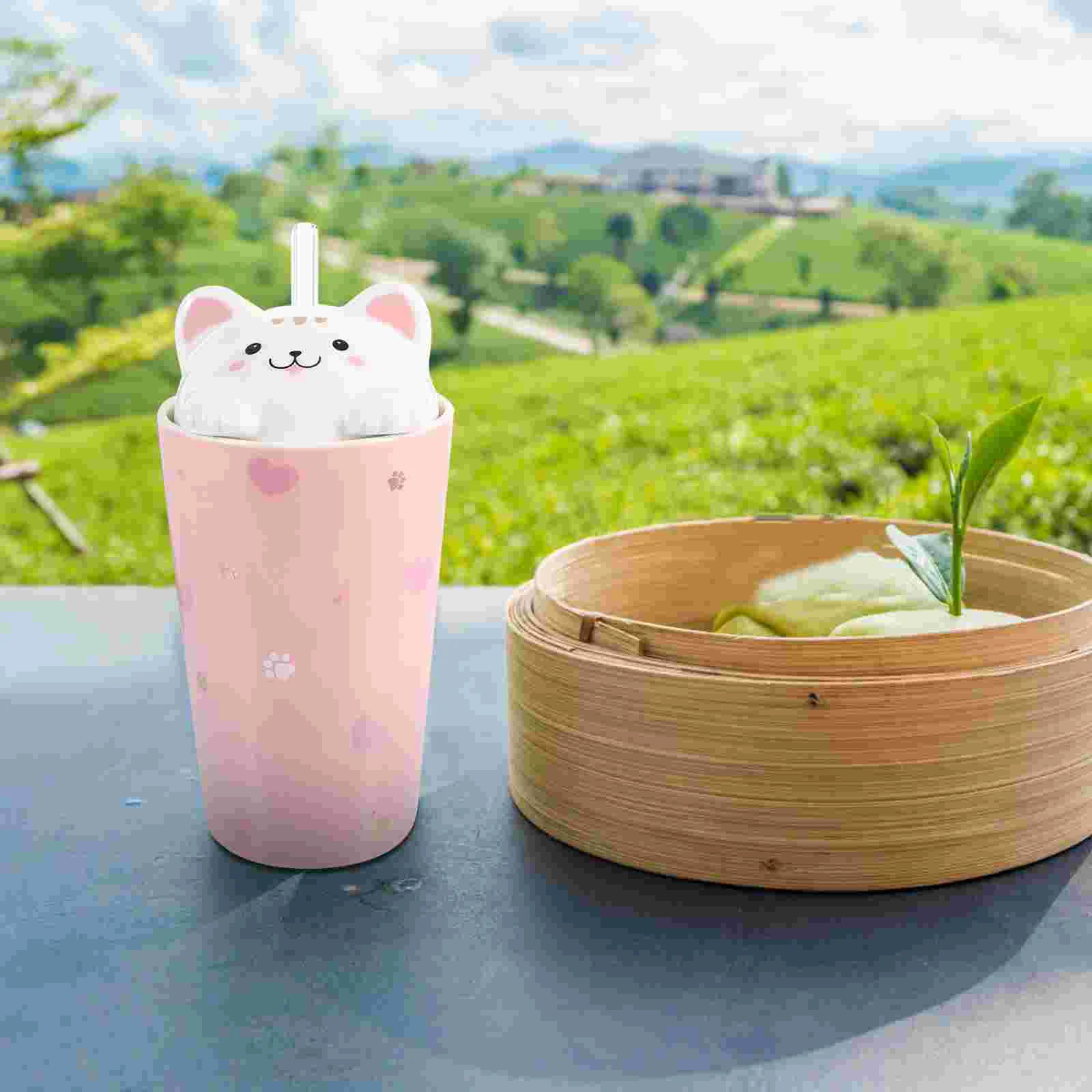 

1 Set Storage Container Ceramic Water Cup Multipurpose Mug Adorable Water Drinking Cup for Home