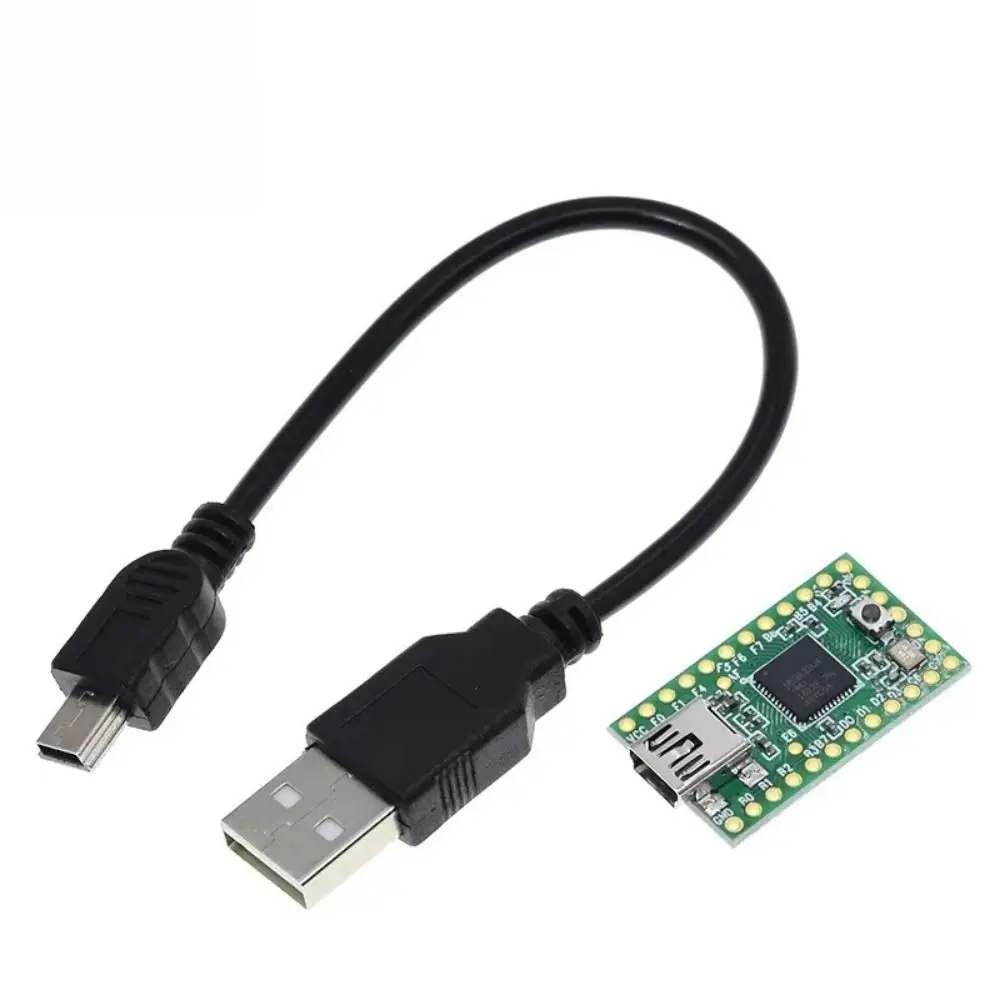 Фото Плата ISP USB 2.0 Teensy 2.0, экспериментальная плата AVR, плата для разработки AVR, лабораторная плата Mega32u4, для лабораторных проектов №3