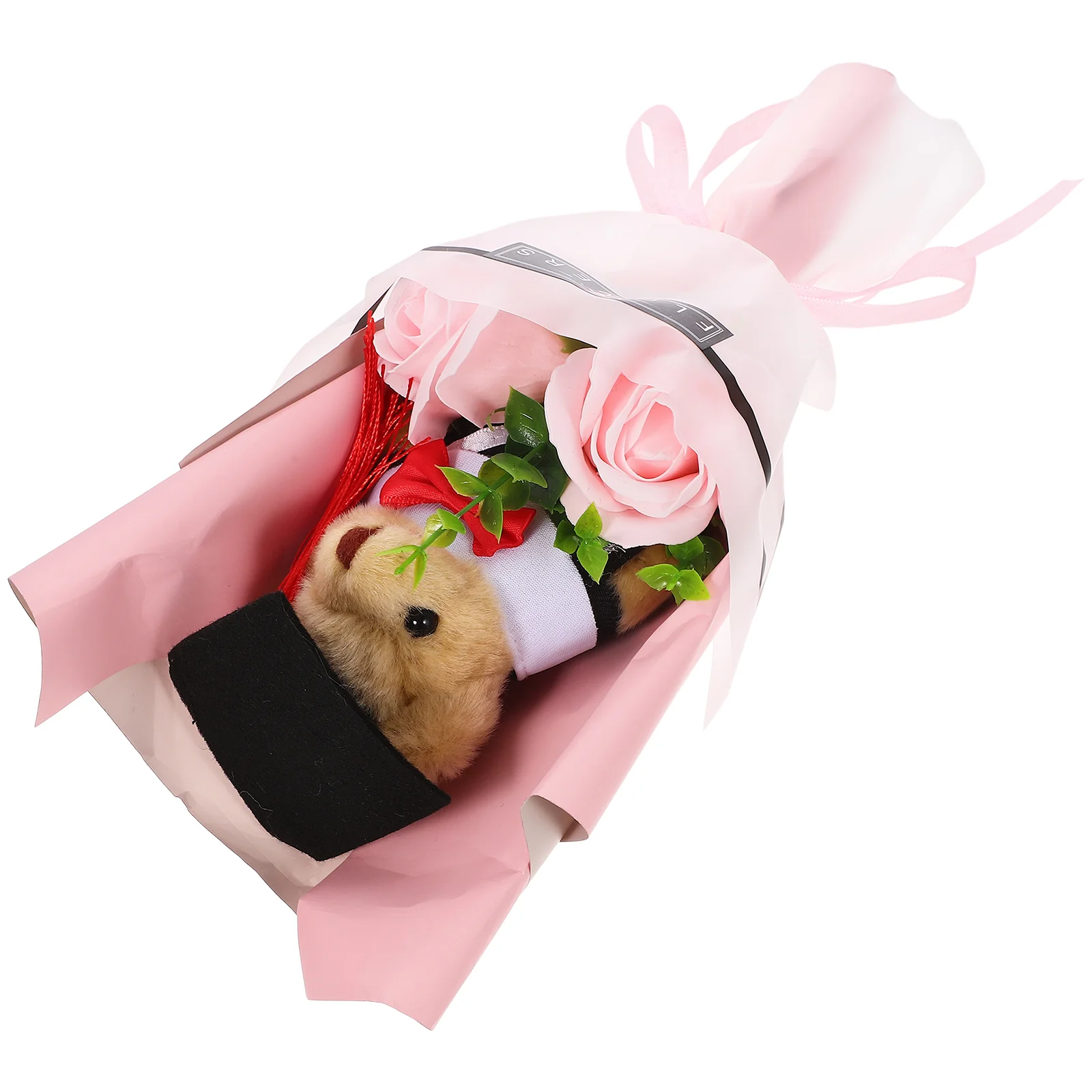 

Dr Bear Bouquet Graduation Party Favors Creative Gifts Graduates Accessories Flowers Baby Ornament Child The