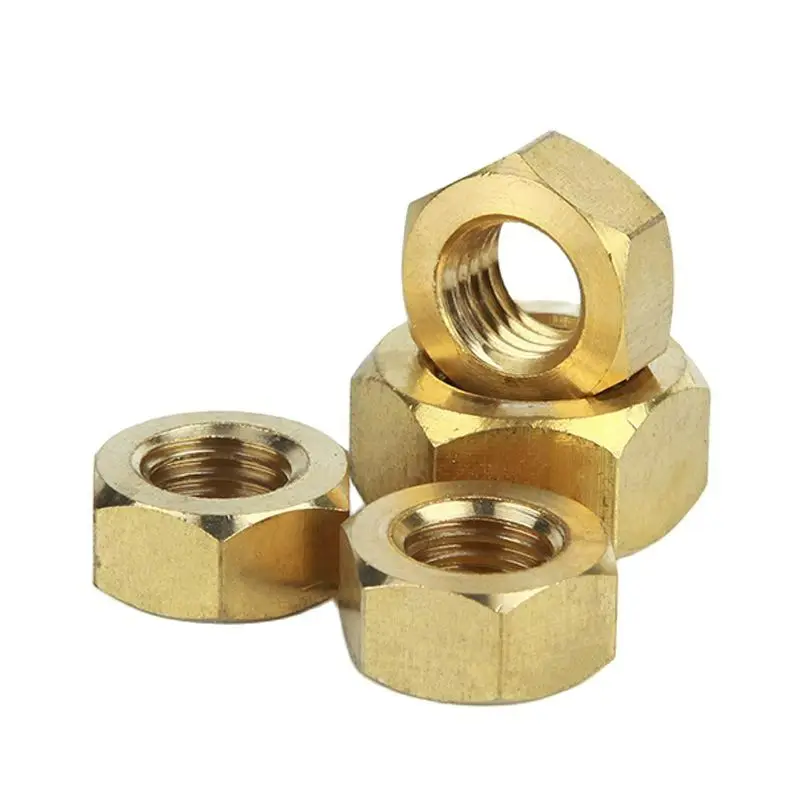 

Hexagonal Brass Hex Nuts M1.4 M1.6 M2 M2.5 M3 M4 M5 M6 M8 M10 M12