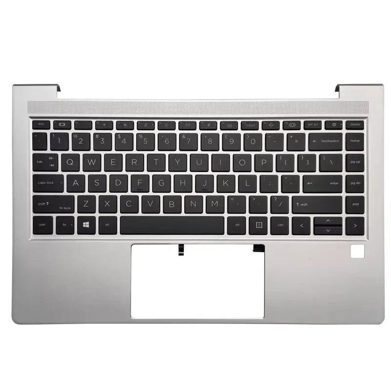Фото Для Zhan 66 Pro 14 G6 440 G10: верхняя крышка с подсветкой клавиатуры и упором для рук, запасная часть для компьютера, аксессуары N42405-001 HSN-Q32C №2