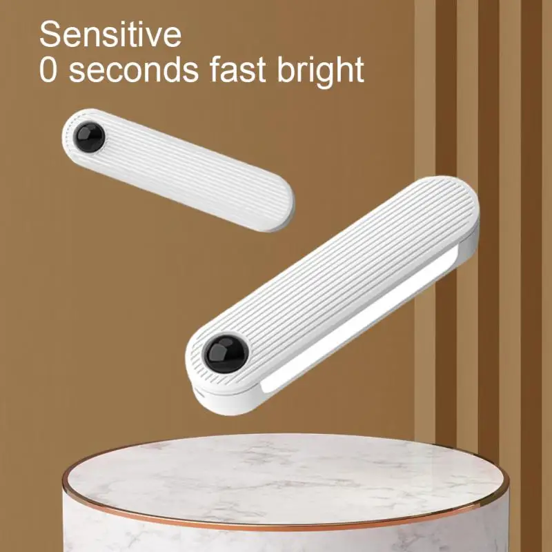 

3.5W Night Light PIR Motion Sensor Light Toilet Light Human Induction Magnetic LED Light Rechargeable Bedside Lamp For Home