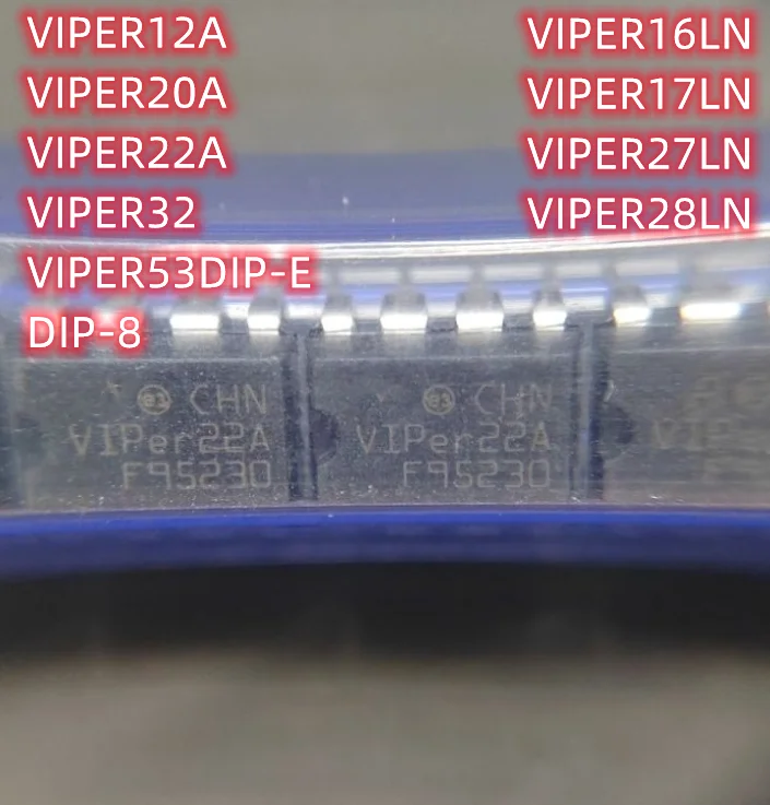 5 шт. новый импортный оригинальный VIPER12A VIPER20A VIPER22A VIPER32 VIPER53DIP-E DIP-8 VIPER16LN VIPER17LN VIPER27LN VIPER28LN DIP-7