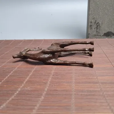 Античная бронза Sika олень украшение для дома | Дом и сад