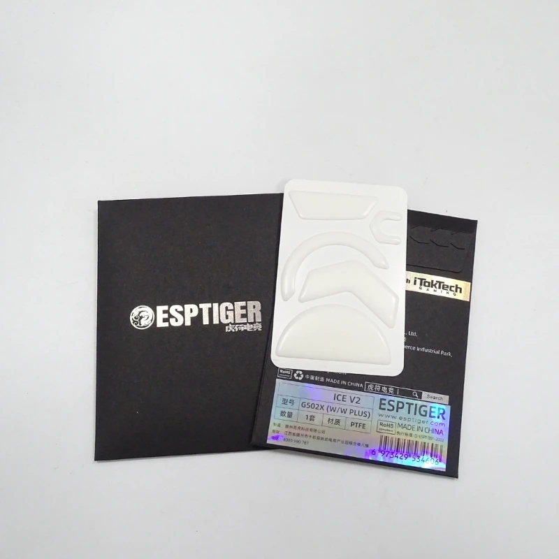 Мышь Esptiger ICE Version белые скользящие коньки ножки для мыши G502X