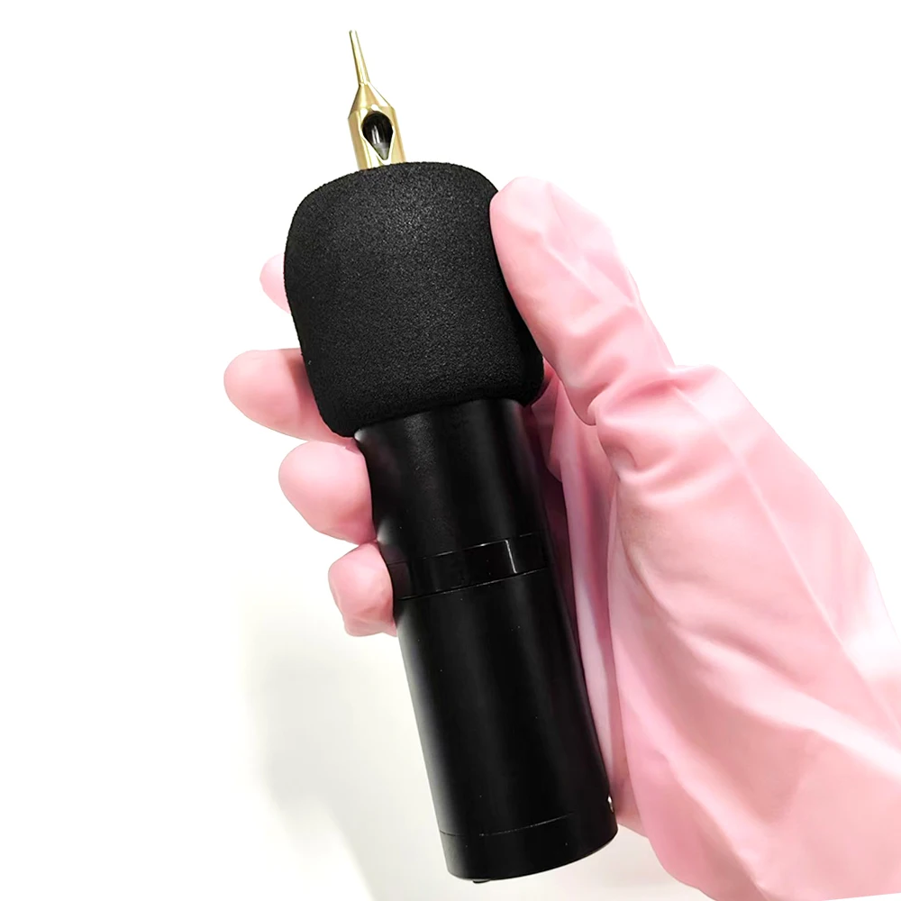 1 шт. чехол для ручки татуировки противоскользящая пена с эффектом памяти машинки