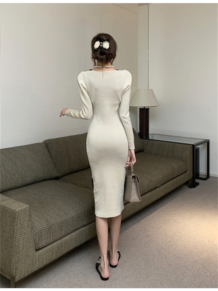 Женское платье WAITSUN зимнее акрил полиэстер