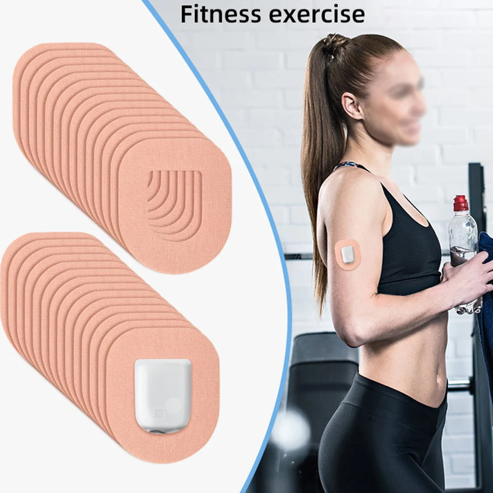 

Fixed Outdoor Sports Patch Portable Sensor Adhesive Patch Skin Tone/Black Non-Slip Adhesive Patch Elastic Sensor Breathable