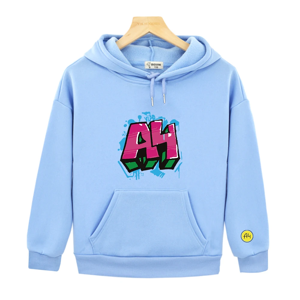 Детская одежда для девочек Merch A4 толстовки Мерч А4 повседневная детская кавайная
