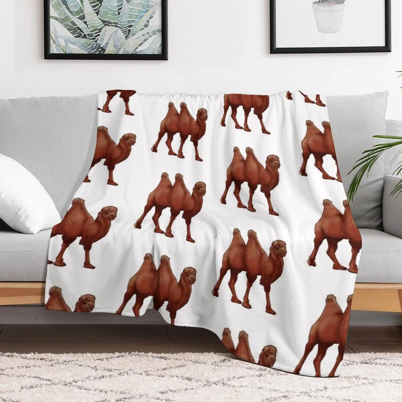 Одеяло Bactrian Camel волосатые одеяла для дивана