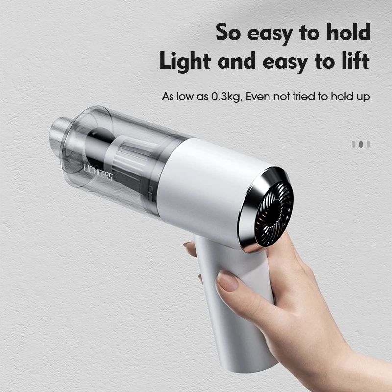 3500Pa Mini Cordless Car Vacuum Cleaner 