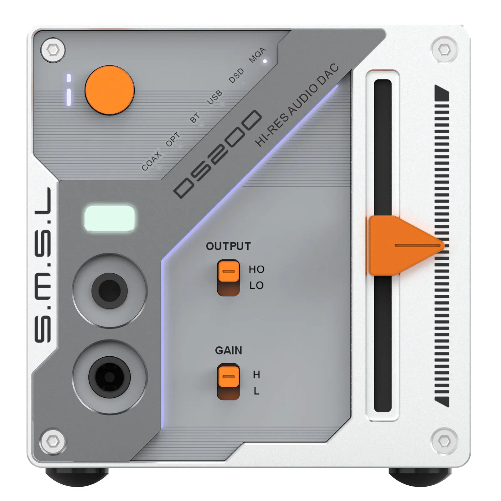 Фото SMSL DS200 CS43131 Чип декодирования USB MQA ЦАП высокого разрешения и усилитель для наушников Прецизионная работа ЦАП №5