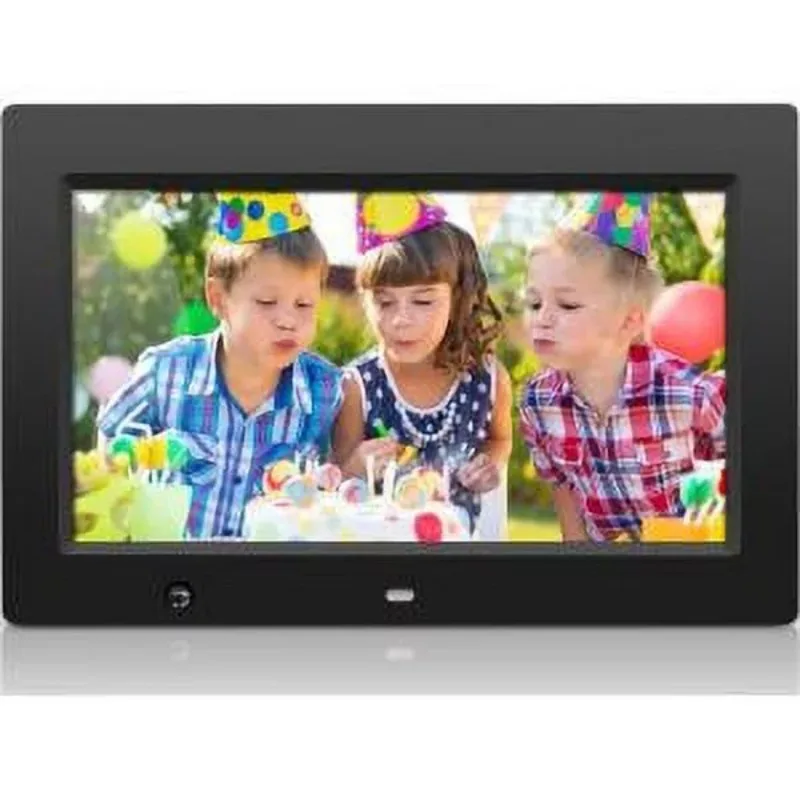 

Digital Photo Frame 4GB Built In Memory (1024 x 768 Resolution, 16:9 Aspect Ratio) Aluratek 10" Motion Sensor